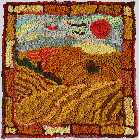 Orange/Brown Landscape