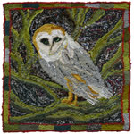 Barn Owl in Moonlight