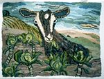 Goat in Cabbage Patch